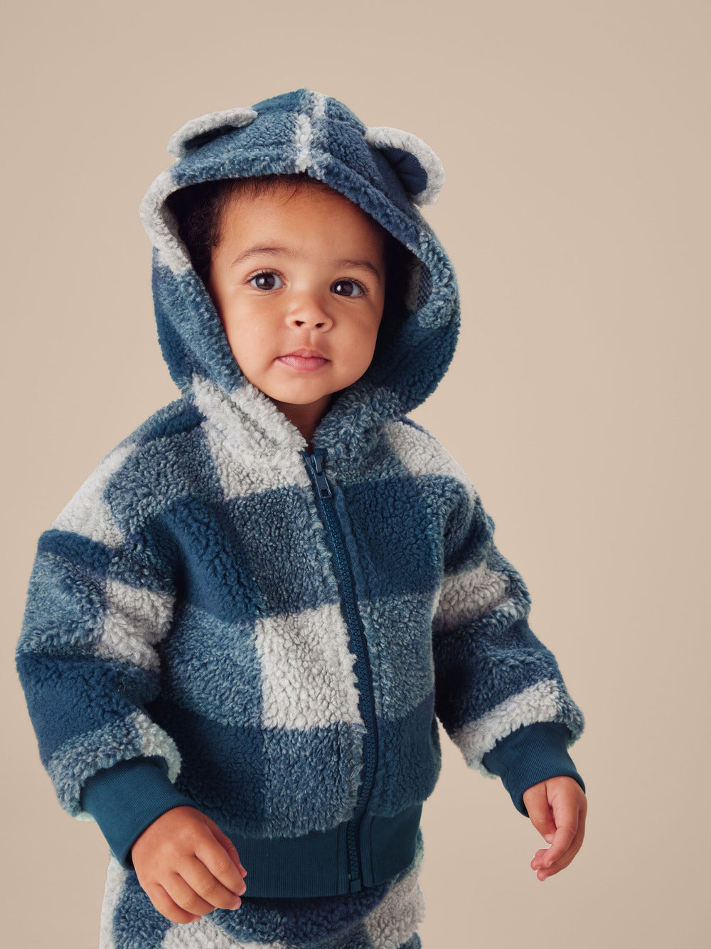 Bear hoodie with ears baby on sale