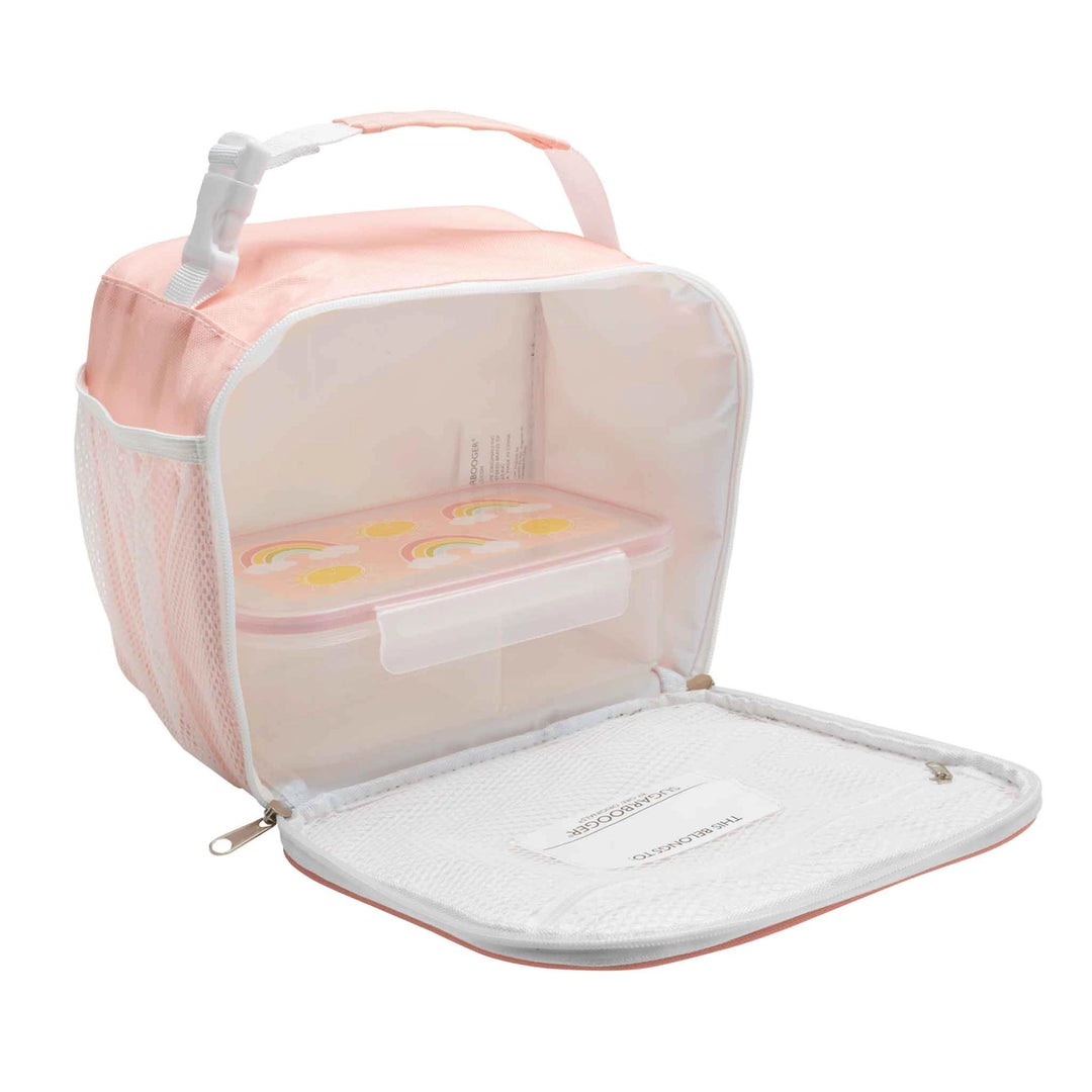 Sugarbooger Super Zippee Lunch Tote in Rainbows Sunshine GoldenBug