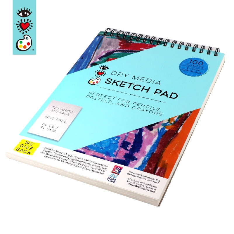 iHeartArt Dry Media Sketch Pad